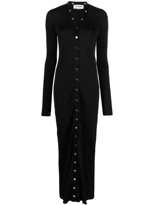 Black stretch-design dress THE ATTICO | 241WCM113KV006100